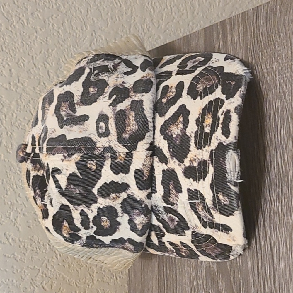 Leopard print hat